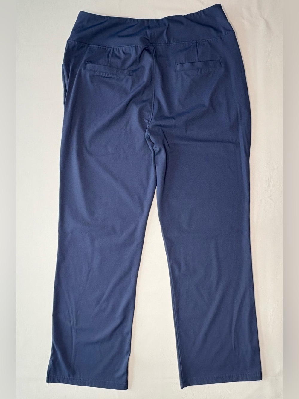 Women's Navy Performance Golf Pants - Picture 12 of 13